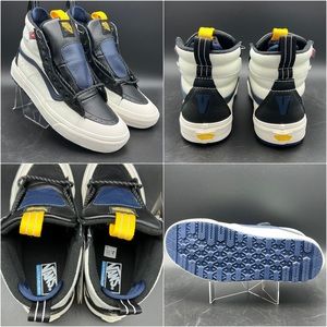 Vans Sk8-Hi MTE 2 Varsity Black White Marshmallow Men's Size 10 New VN0A5HZZA5P